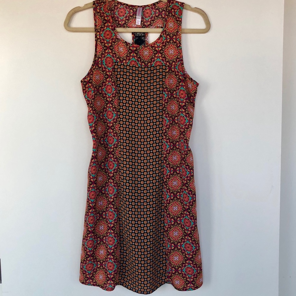 Xhilaration Print Dress - Size Medium